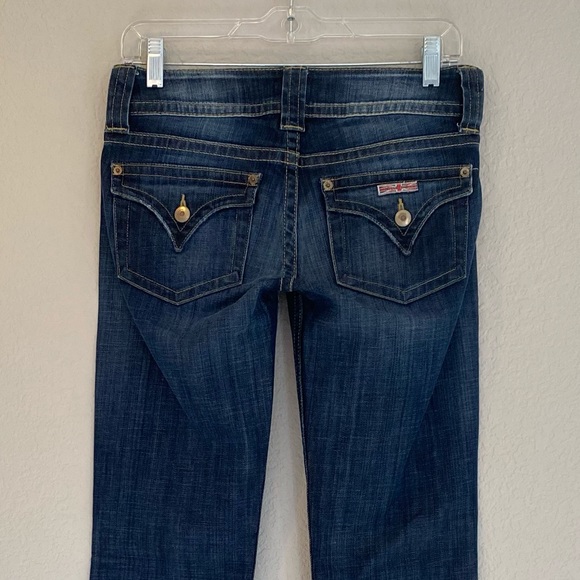 HUDSON Jeans Signature Bootcut Flap Pockets Jeans Size 26 Perfect Denim Long - Picture 7 of 13